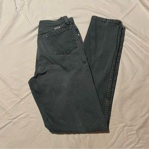 Vintage wrangler button fly denim jeans